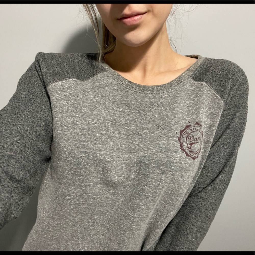 Gray Vans Crewneck